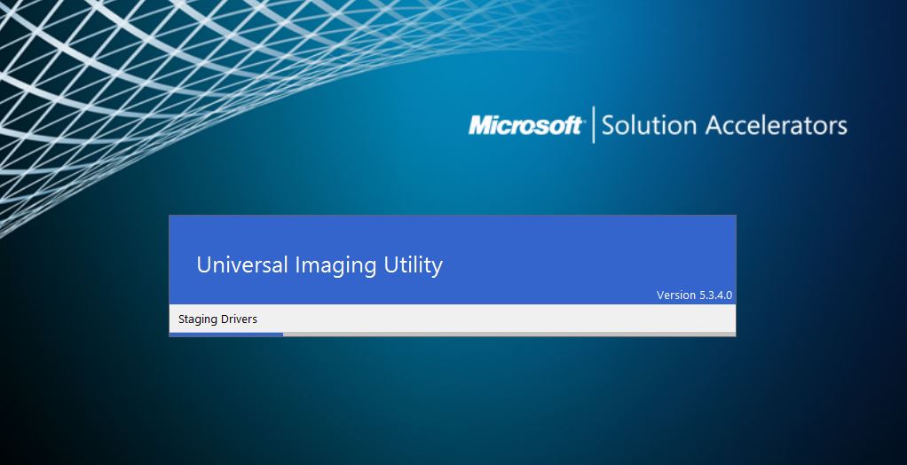 UIU MDT staging drivers