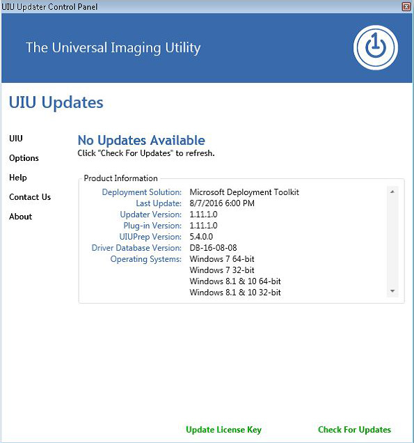 UIU MDT select temp location