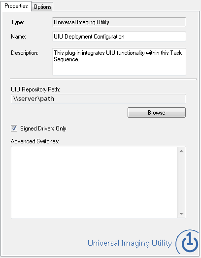 Configure UIU Deployment Settings